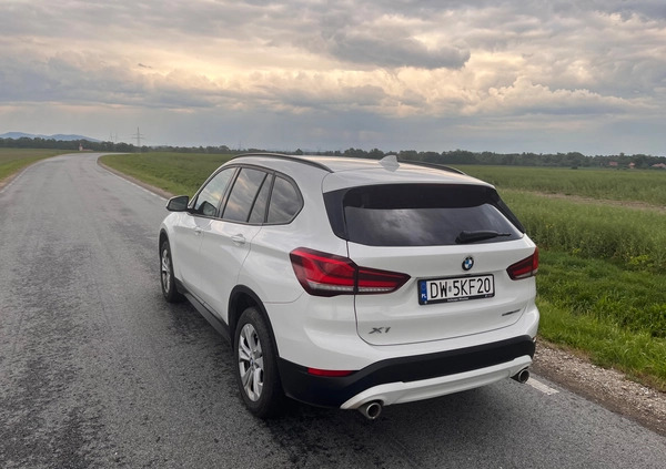 BMW X1 cena 115000 przebieg: 43100, rok produkcji 2020 z Świdnica małe 232